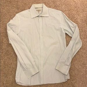 Burberry slim fit button down